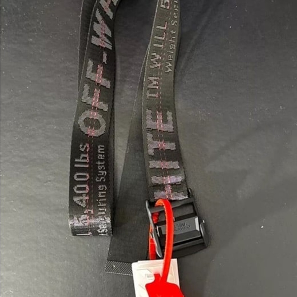 Off-White Black Belt